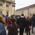 Pro Europe Demo, Berlin Mitte, Gendarmenmarkt, FEB 19, 2017